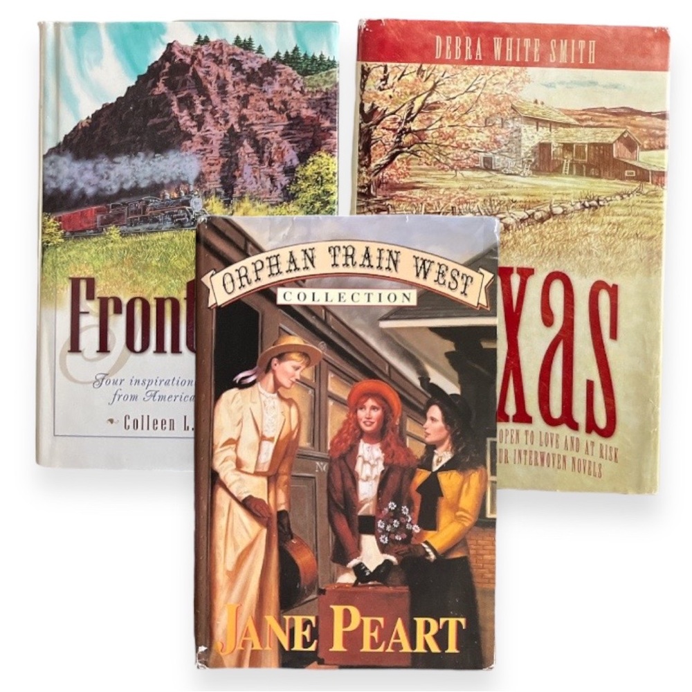 Texas - Frontiers - Orphan Train West Book Lot of 3 Hardcover